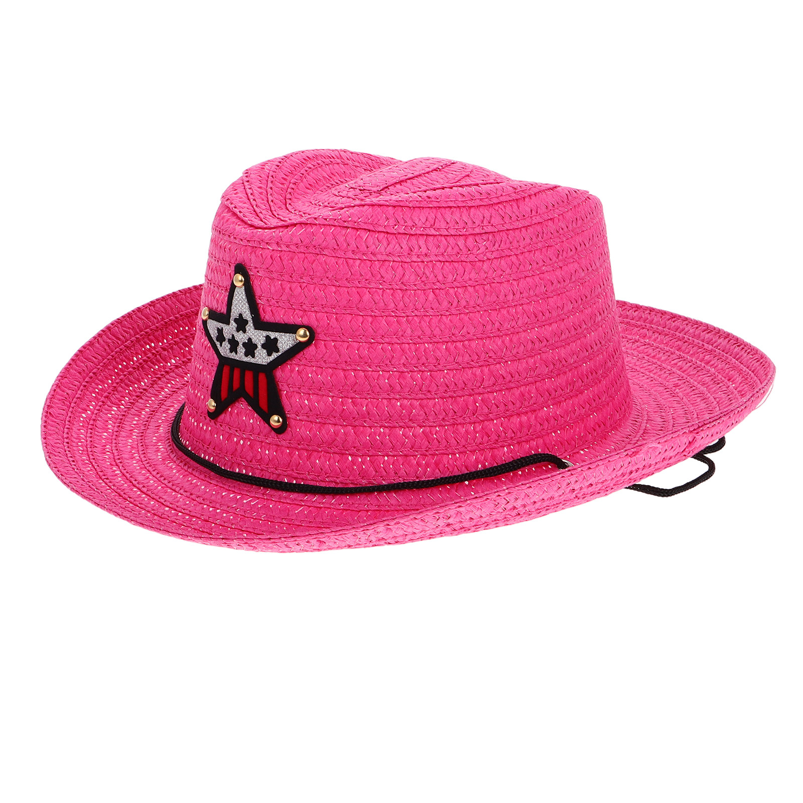 Cowboy Hat Straw - Children Cowboy Hat Western Style Straw