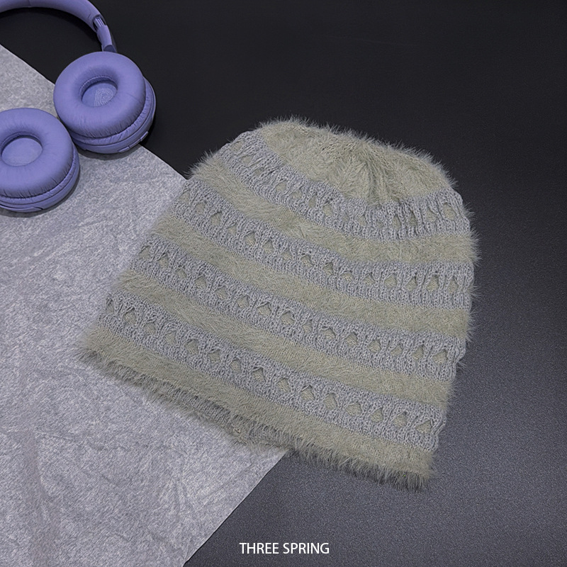 New Korean Style Candy‑Color F - Beanie Cuffed Knit recension och pris