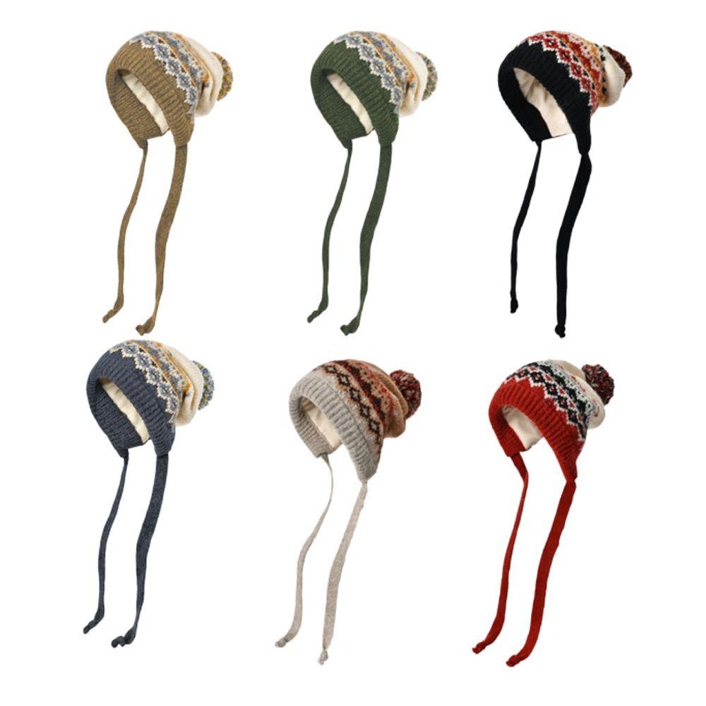 Fashion Pompom Warm Hat Windpr - Winter Trapper Hat recension och pris