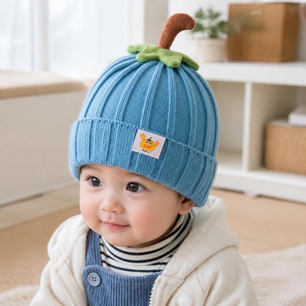 Cute Style Soft Baby Knitted H - Beanie Cuffed Knit recension och pris