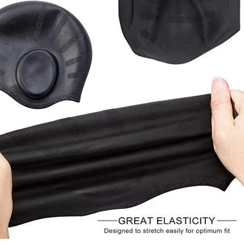 Silicone Swimming Cap for Men  - Swim Hat Silicone recension och pris