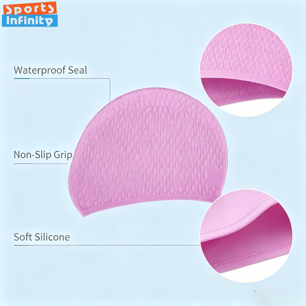 Adult Silicone Swim Cap for Wo - Swim Hat Silicone recension och pris